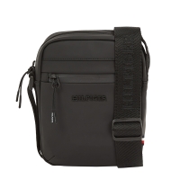 Τσάντα TOMMY HILFIGER TH Logo Mini Reporter 13498 Μαύρο