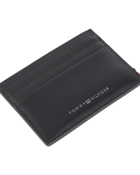 Καρτοθήκη TOMMY HILFIGER TH Foundation CC Holder 13506 Μαύρο