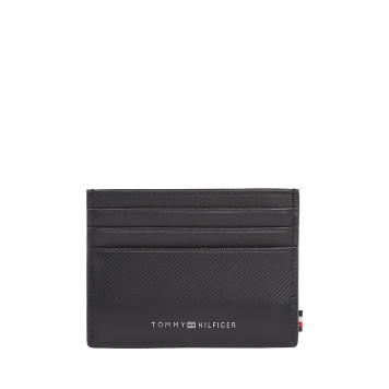 Καρτοθήκη TOMMY HILFIGER TH Foundation CC Holder 13506 Μαύρο