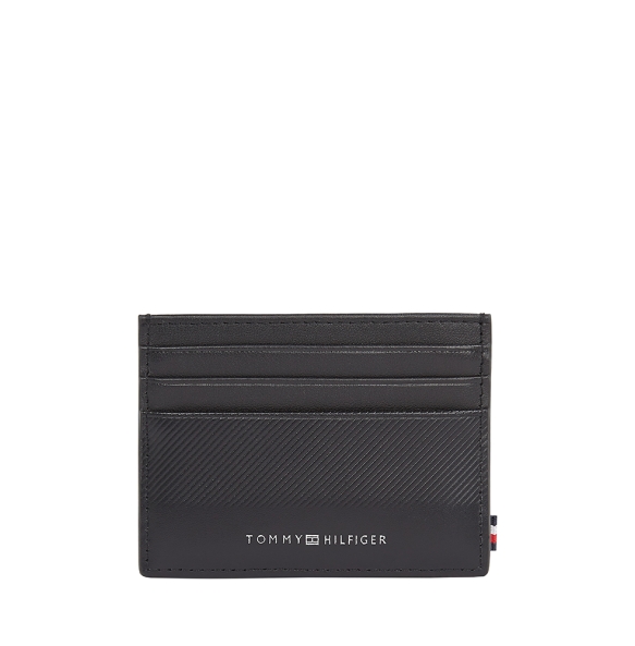 Καρτοθήκη TOMMY HILFIGER TH Foundation CC Holder 13506 Μαύρο