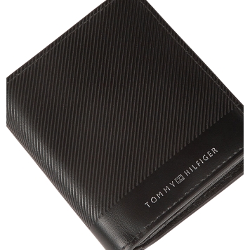 TOMMY HILFIGER TH Foundation Trifold 13510 Μαύρο