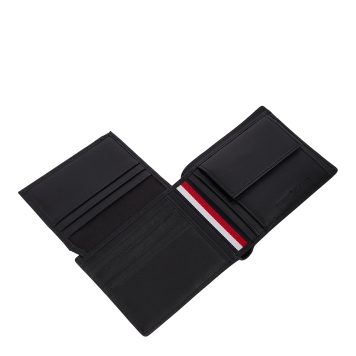 TOMMY HILFIGER TH Central CC Flap and Coin 13515 Μαύρο