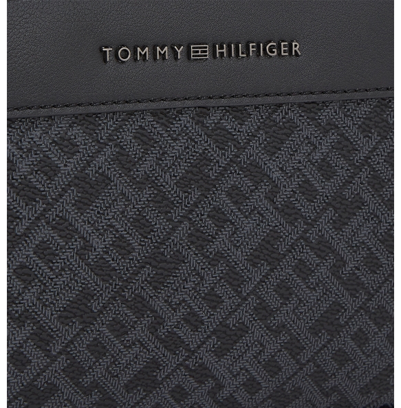 Τσαντάκι TOMMY HILFIGER TH Monogram Washbag 13528 Μαύρο