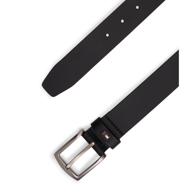 Ζώνη TOMMY HILFIGER Denton Enamel Flag 3.5 13536 Μαύρο Ζώνη TOMMY HILFIGER Denton Enamel Flag 3.5 13536 Μαύρο