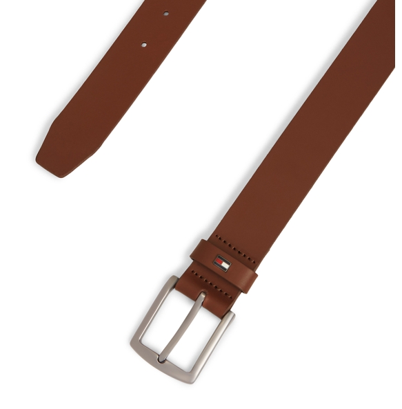 Ζώνη TOMMY HILFIGER Denton Enamel Flag 3.5 13536 Καφέ Ζώνη TOMMY HILFIGER Denton Enamel Flag 3.5 13536 Καφέ