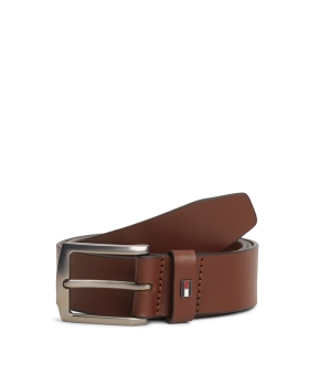 Ζώνη TOMMY HILFIGER Denton Enamel Flag 3.5 13536 Καφέ
