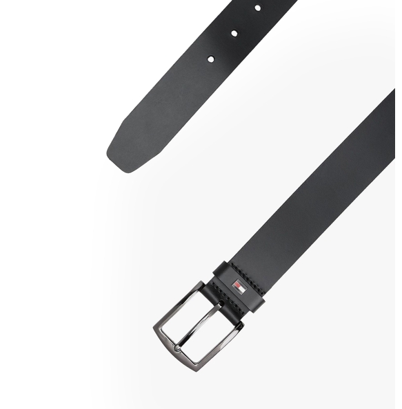 Ζώνη TOMMY HILFIGER Denton Enamel Flag 3.5 13536 Μαύρο Ζώνη TOMMY HILFIGER Denton Enamel Flag 3.5 13536 Μαύρο