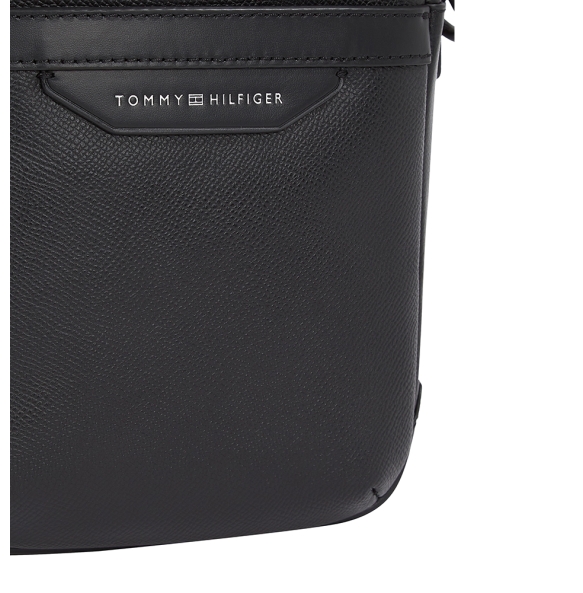 Τσάντα TOMMY HILFIGER Business Leather Reporter 13546 Μαύρο