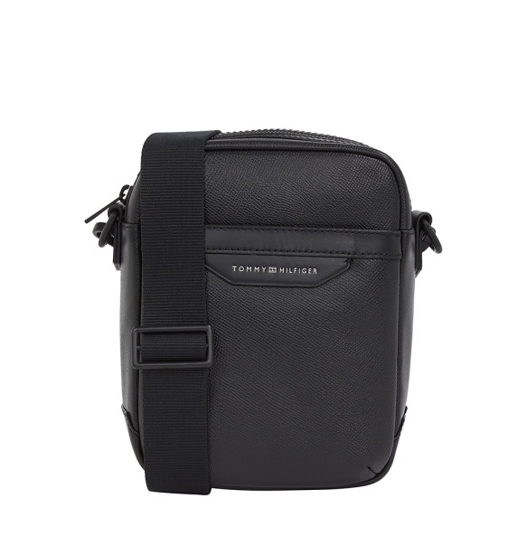 Τσάντα TOMMY HILFIGER Business Leather Reporter 13546 Μαύρο