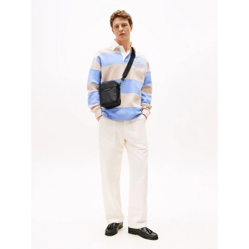 Τσάντα TOMMY HILFIGER Business Leather Reporter 13546 Μαύρο