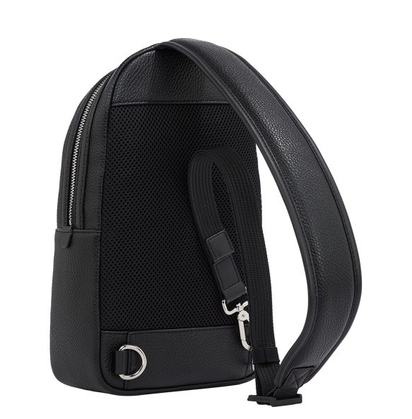 Τσάντα TOMMY HILFIGER TH Central Sling Bag 13575 Μαύρο Τσάντα TOMMY HILFIGER TH Central Sling Bag 13575 Μαύρο