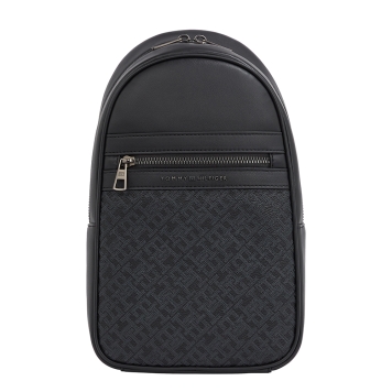 Τσάντα TOMMY HILFIGER TH Monogram Sling Bag 13578 Μαύρο