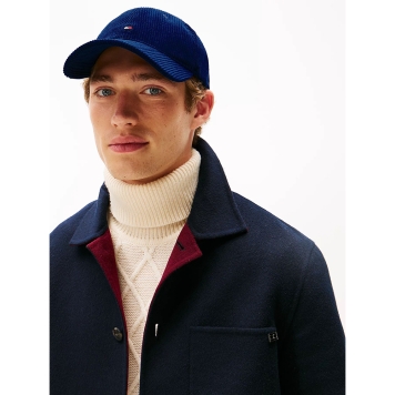 Kαπέλο TOMMY HILFIGER Corduroy Baseball Cap 13583 Μπλε