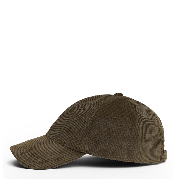 Kαπέλο TOMMY HILFIGER TH Flag Corduroy Baseball Cap 13583 Πράσινο
