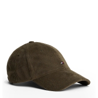 Kαπέλο TOMMY HILFIGER TH Flag Corduroy Baseball Cap 13583 Πράσινο