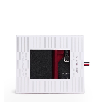 Θήκη Διαβατηρίου TOMMY HILFIGER TH Flag 13606 Μαύρο