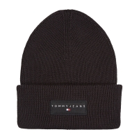 Σκουφάκι TOMMY HILFIGER TH TH Linear Beanie 13666 Μαύρο