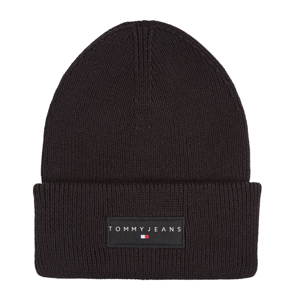 Σκουφάκι TOMMY HILFIGER TH TH Linear Beanie 13666 Μαύρο