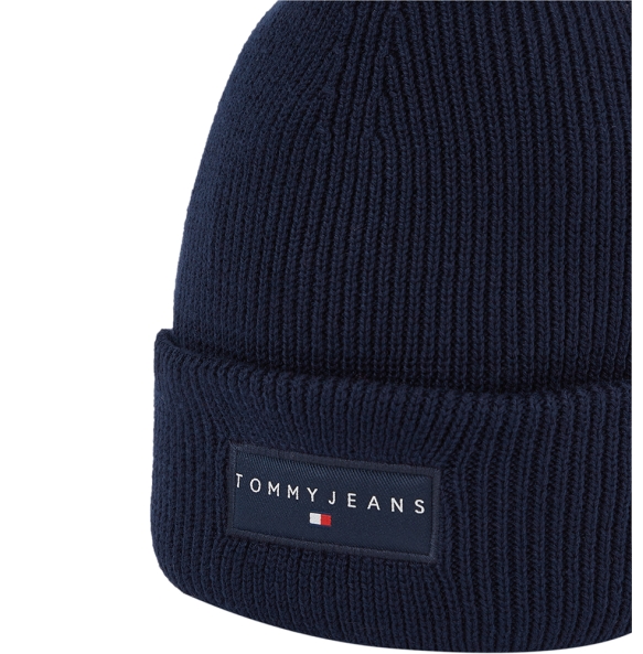 Σκουφάκι TOMMY HILFIGER TH Linear Beanie 13666 Μπλε