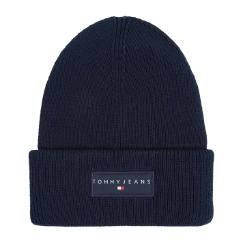 Σκουφάκι TOMMY HILFIGER TH Linear Beanie 13666 Μπλε