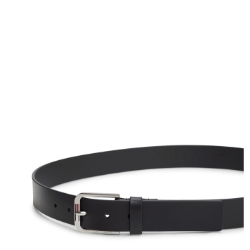 Ζώνη TOMMY HILFIGER Austin Signature Square Buckle 3.5 13686 Μαύρο