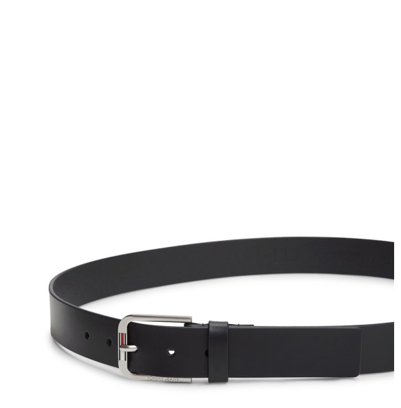 Ζώνη TOMMY HILFIGER Austin Signature Square Buckle 3.5 13686 Μαύρο