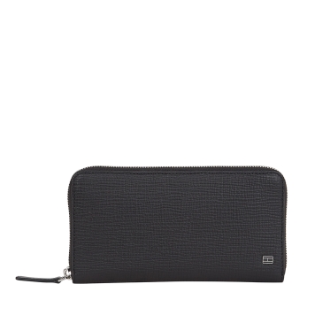 Πορτοφόλι TOMMY HILFIGER TH Flag Zip Around Wallet 13805 Μαύρο