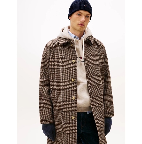 Σετ Σκούφος και Γάντια TOMMY HILFIGER TH Flag 13806 Μπλε