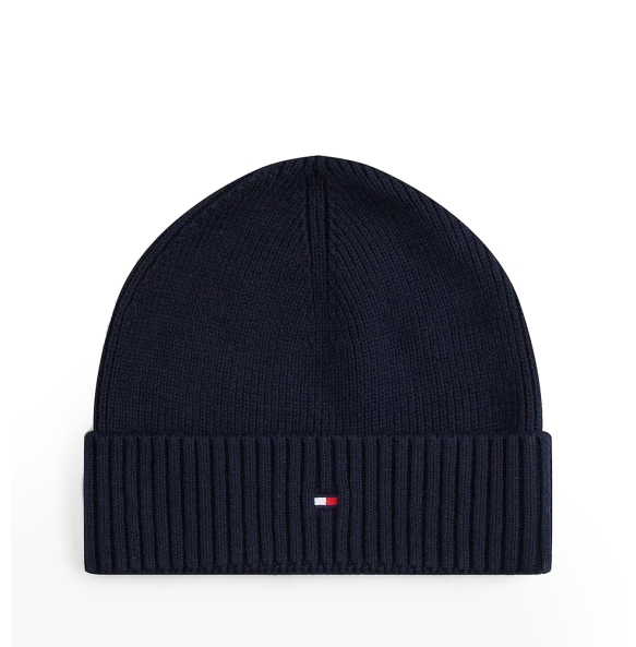 Σετ Σκούφος και Κασκόλ TOMMY HILFIGER TH Flag 13807 Μπλε