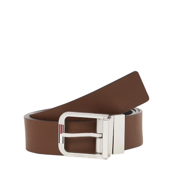 Ζώνη TOMMY HILFIGER 13820 Austin Rev 3.5 Καφέ/Μαύρο (Διπλής Όψεως)