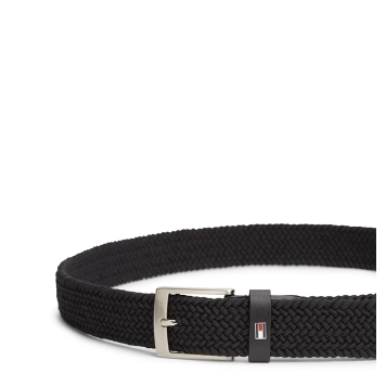 Ζώνη TOMMY HILFIGER Adan Elastic  3.5 13824 Μαύρο