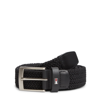 Ζώνη TOMMY HILFIGER Adan Elastic  3.5 13824 Μαύρο