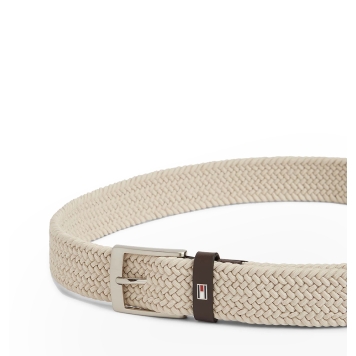 Ζώνη TOMMY HILFIGER Adan Elastic  3.5 13824 Μπεζ