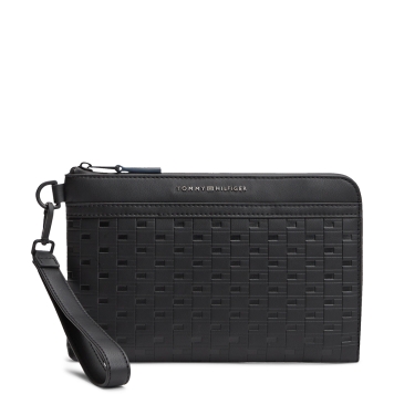 Τσαντάκι Χειρός TOMMY HILFIGER TH Modern Pouch 13952 Μαύρο