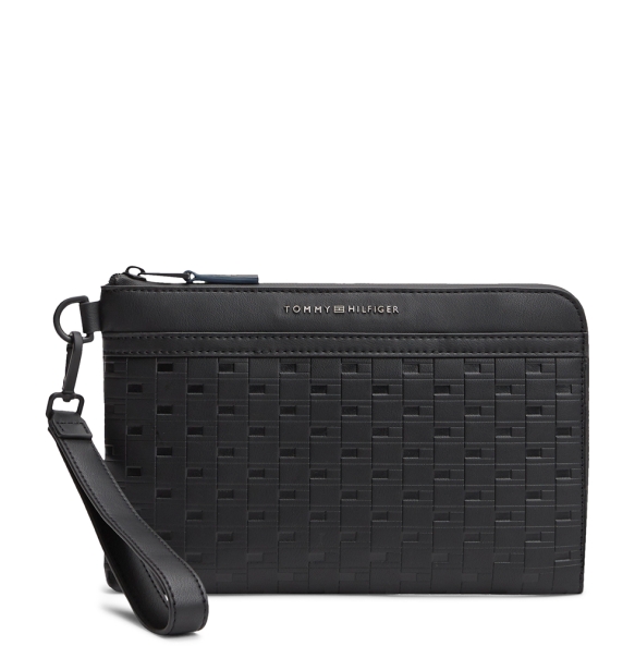 Τσαντάκι Χειρός TOMMY HILFIGER TH Modern Pouch 13952 Μαύρο Τσαντάκι Χειρός TOMMY HILFIGER TH Modern Pouch 13952 Μαύρο