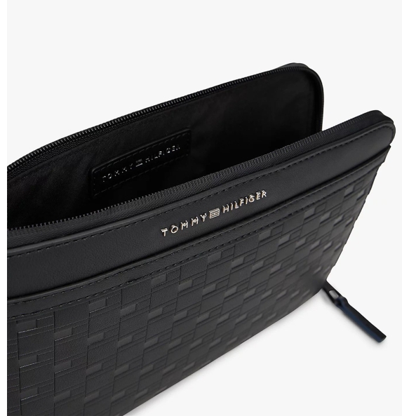 Τσαντάκι Χειρός TOMMY HILFIGER TH Modern Pouch 13952 Μαύρο Τσαντάκι Χειρός TOMMY HILFIGER TH Modern Pouch 13952 Μαύρο