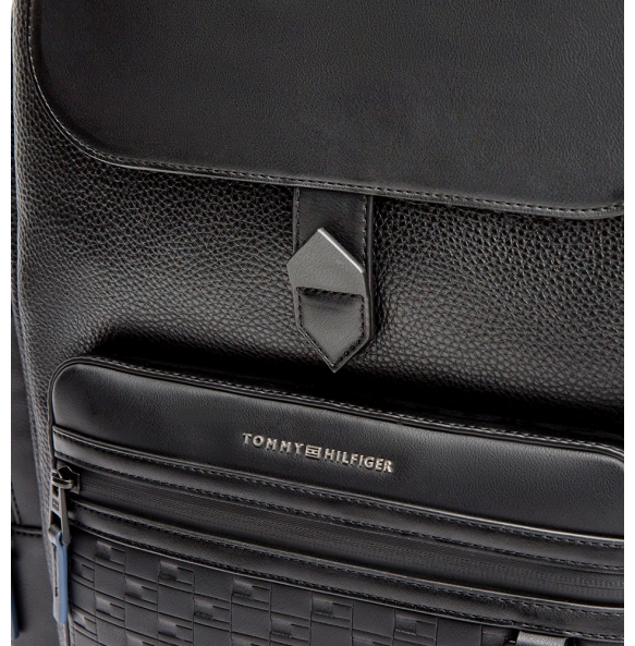 Σακίδιο TOMMY HILFIGER TH Modern Flap 13980 Μαύρο