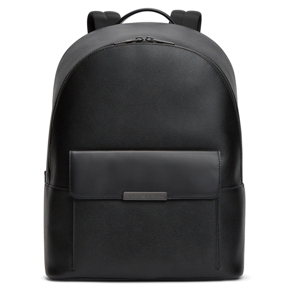 Δερμάτινο σακίδιο TOMMY HILFIGER TH Business Leather 13981 Μαύρο Δερμάτινο σακίδιο TOMMY HILFIGER TH Business Leather 13981 Μαύρο