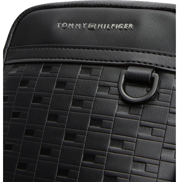 Τσαντάκι TOMMY HILFIGER TH Modern Mini Reporter 14019 Μαύρο Τσαντάκι TOMMY HILFIGER TH Modern Mini Reporter 14019 Μαύρο