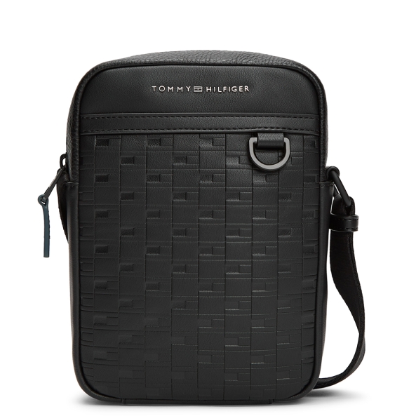 Τσαντάκι TOMMY HILFIGER TH Modern Mini Reporter 14019 Μαύρο Τσαντάκι TOMMY HILFIGER TH Modern Mini Reporter 14019 Μαύρο