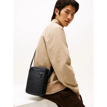 Τσαντάκι TOMMY HILFIGER TH Modern Mini Reporter 14019 Μαύρο