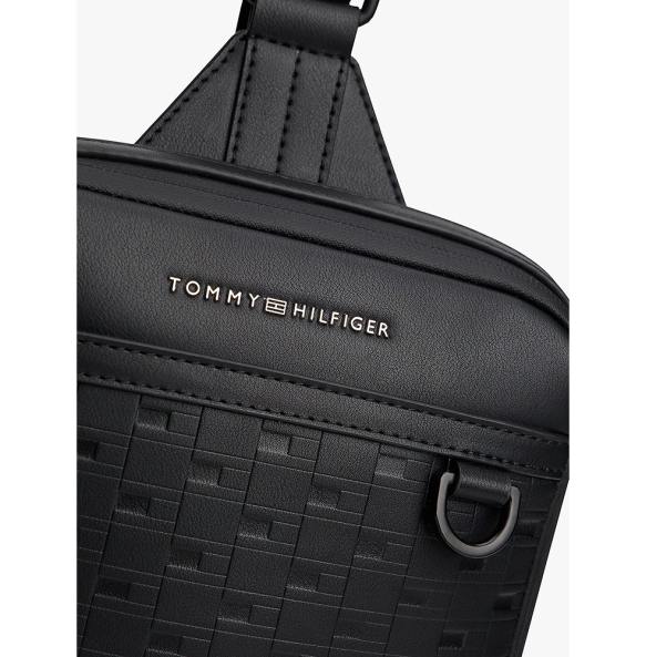 Τσάντα TOMMY HILFIGER TH Modern Sling Bag 14024 Μαύρο