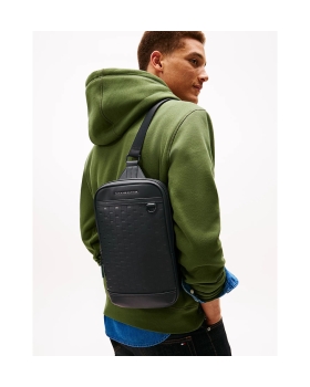 Τσάντα TOMMY HILFIGER TH Modern Sling Bag 14024 Μαύρο