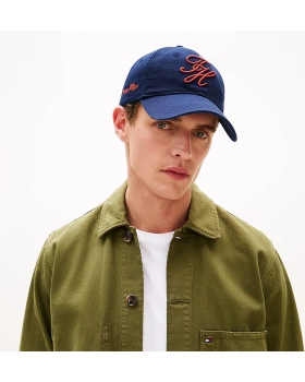 Kαπέλο TOMMY HILFIGER TH Script Soft 6 Panel Cap 14120 Μπλε