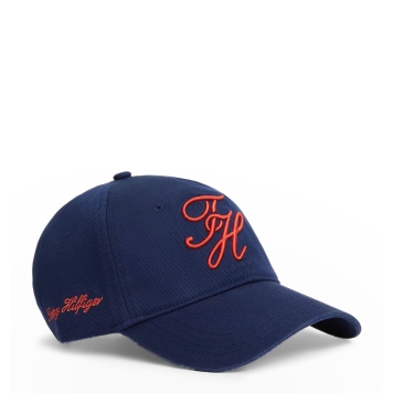 Kαπέλο TOMMY HILFIGER TH Script Soft 6 Panel Cap 14120 Μπλε