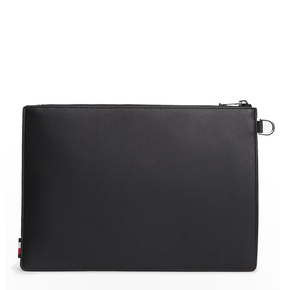 Τσαντάκι Χειρός TOMMY HILFIGER TH Woven Pouch 14145 Μαύρο