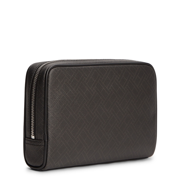 Νεσεσέρ Tommy Hilfiger TH Flag Monogram Pouch 14146 Μαύρο