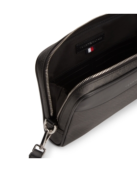 Νεσεσέρ Tommy Hilfiger TH Flag Monogram Pouch 14146 Μαύρο