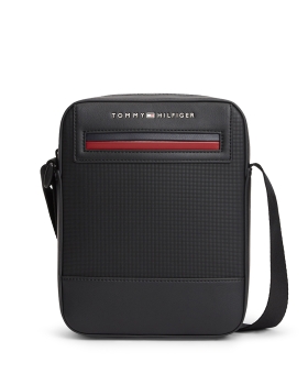 Τσαντάκι TOMMY HILFIGER TH Foundaiton Mini Reporter 14156 Μαύρο