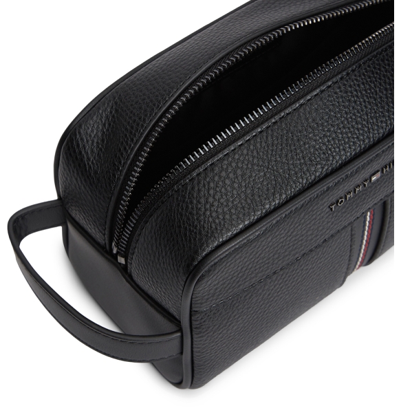 Τσαντάκι TOMMY HILFIGER TH Central Washbag 14172 Μαύρο Τσαντάκι TOMMY HILFIGER TH Central Washbag 14172 Μαύρο